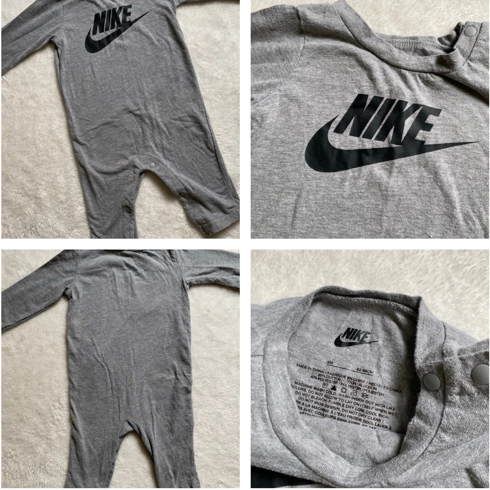 Nike Baby Unisex Romper Long Sleeve